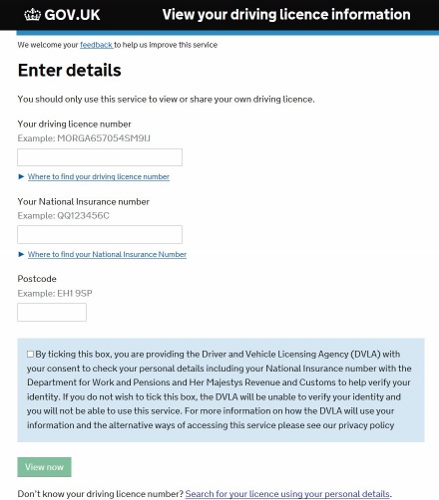 DrivingLicenceShareCodeJune2015 small