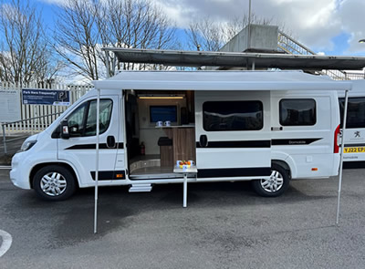 Campervan with Awning